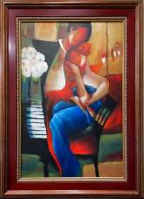 Gholam Yunessi 24x36 Framed, Signed & Numbered LE