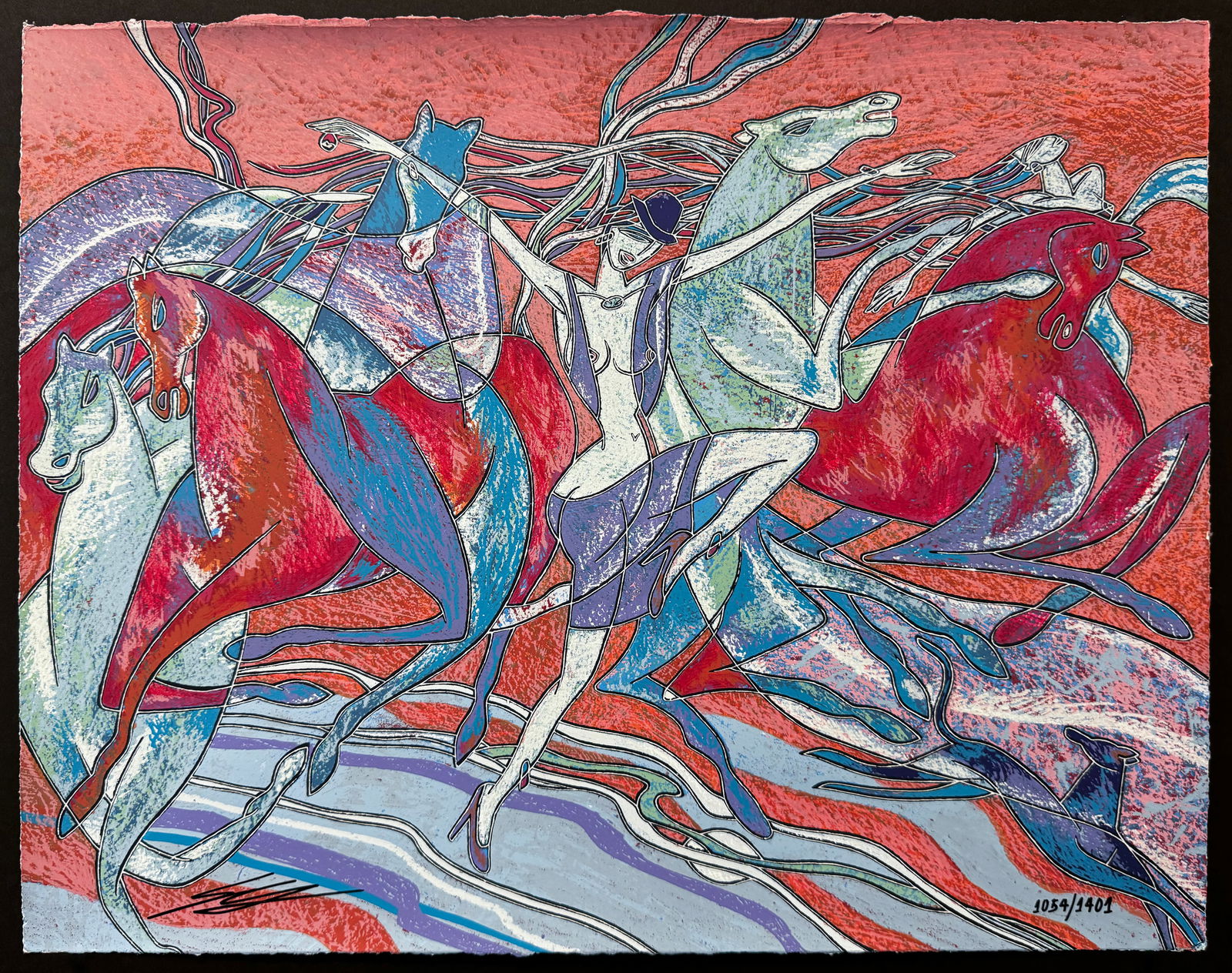 Yamin Young  Hawaii 15.5x12.5 Signed & Numbered Silkscreen (1 of 7)