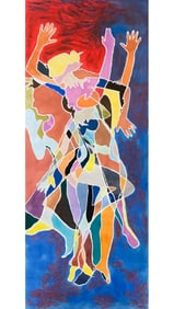Arthur Secunda 35.5x84 Hand Signed & Numbered Serigraph
