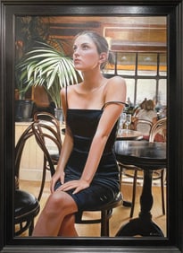 Rob Hefferan 34.25x49 Framed Original Signed Painting