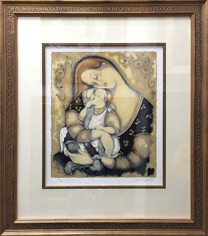 Rajka Kupesic 26x31 Framed, Hand signed & numbered serigraph (1 of 6)