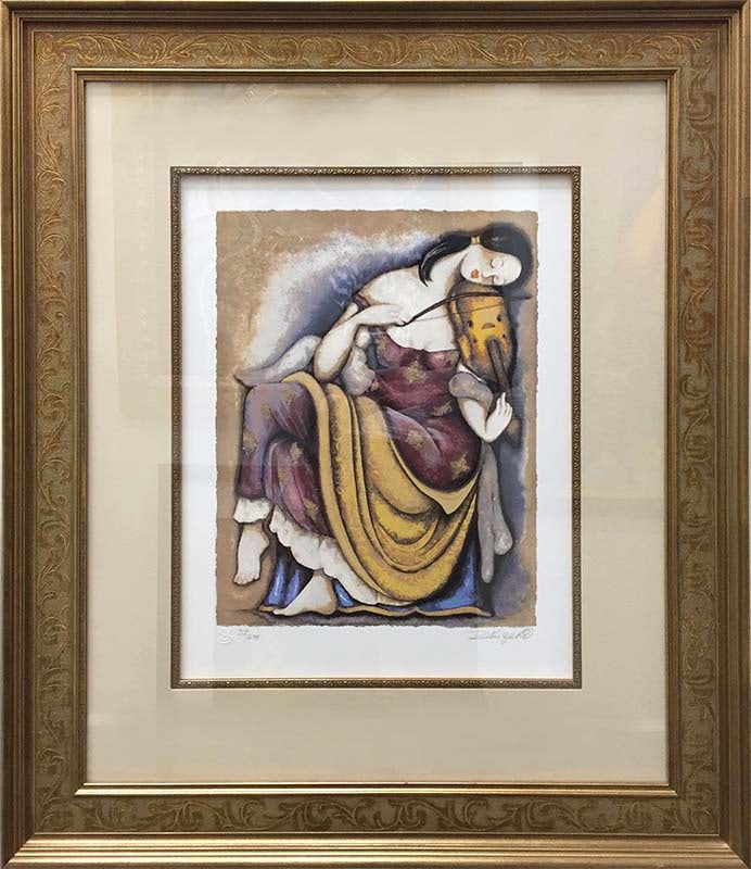 Rajka Kupesic 27x32 Framed, Hand-signed & numbered serigraph (1 of 6)