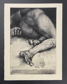 Helen Gotlib 22.25 x 30 Hand signed Etching on Paper