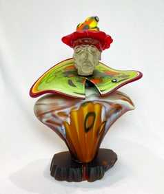 Bronislaw Giefert 17h Hand-Made Glass Sculpture