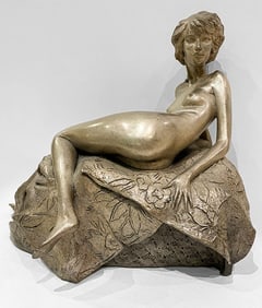 Frank Gallo 14x18x12 RARE Signed Bronze Sculpture
