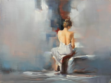 Yosia Lin 48x36 Original Signed Painting