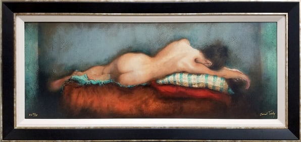 Janet Treby 36x13.5 Framed Signed & Numbered LE