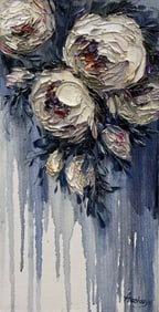 Anastasiya Skryleva 12x24 Original Floral Painting