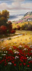 C. Gilliano 24x48 Signed Original Landsdcape Painting
