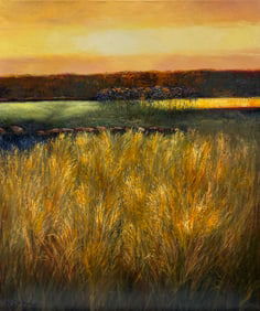 M.S. Park 20x24 Signed Original Landscape Painting