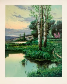Joan Colomer 30x38 Hand-Signed & Numbered Serigraph