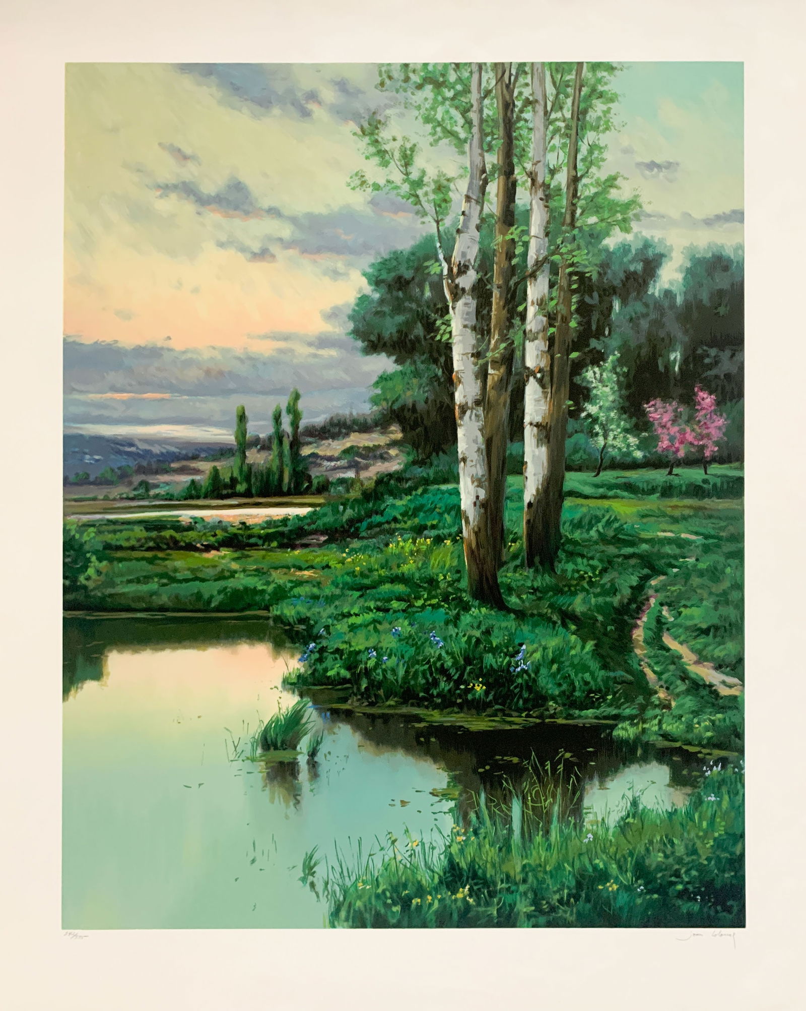 Joan Colomer 30x38 Hand-Signed & Numbered Serigraph (1 of 5)