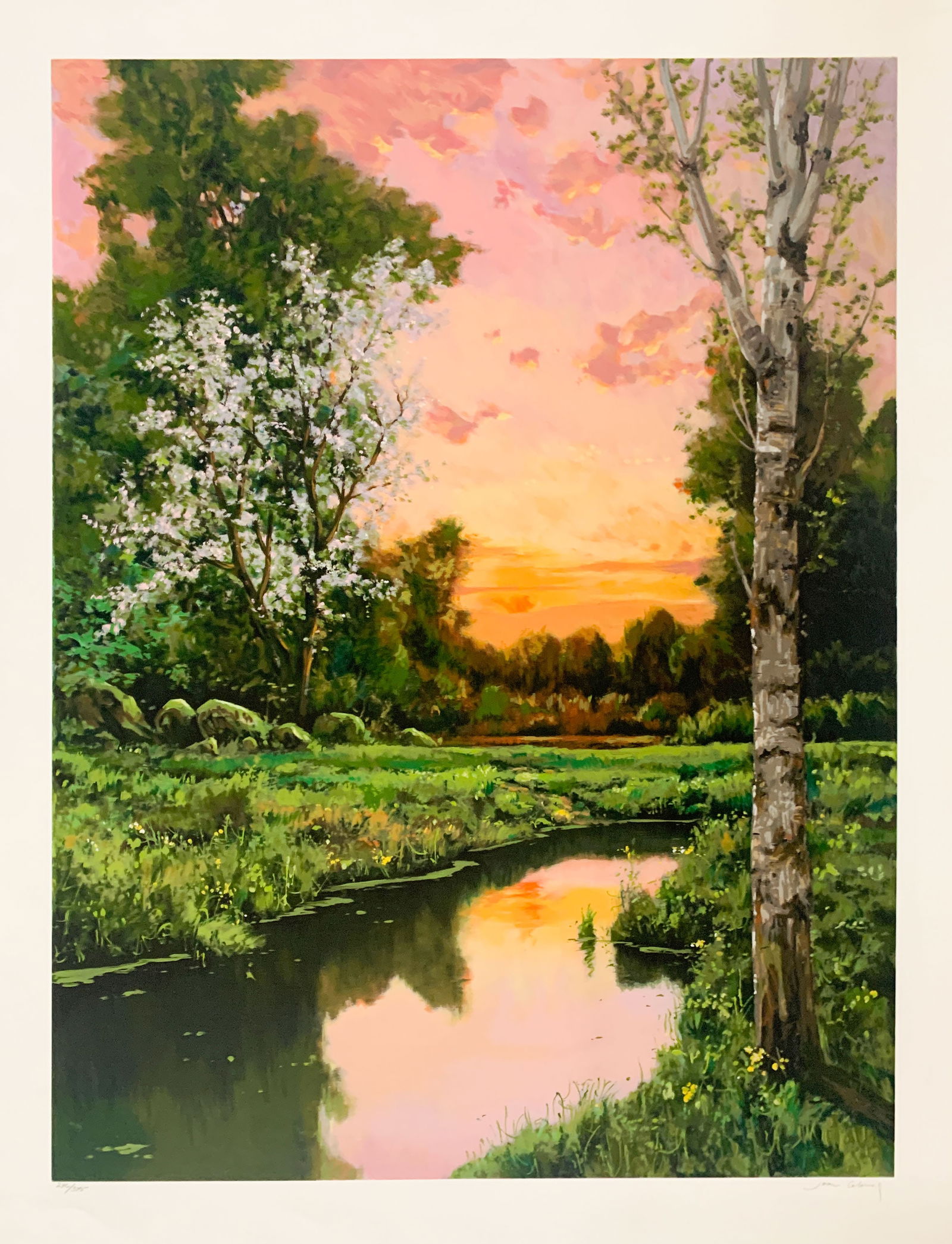 Joan Colomer 30x38 Hand-Signed & Numbered Serigraph (1 of 5)