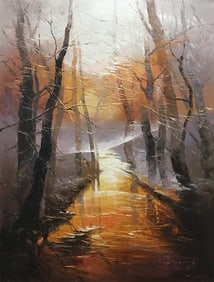 Roy Young 36x48 Signed Original Landscape Painting