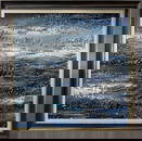 Lun Tse 48x48 Framed Abstract Mixed Media
