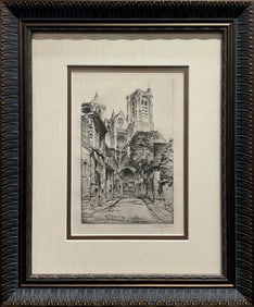 John Taylor Arms 14x17 Framed Etching