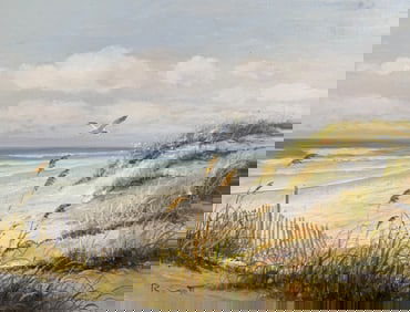 Robin Scott Small Landscape Painting on Canvas 16 x 12
