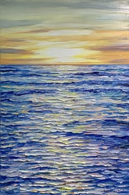 Andrii Afanasiev 24x36 Signed Original Seascape Painting