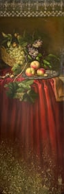 Manaz 14.5 x 44 Signed & Numbered Embellished Giclee on Canvas