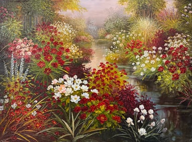 Evans 48x36 Original Oil Painting