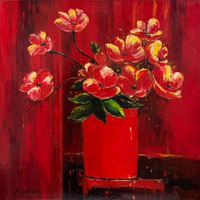 20x24 Original Floral Painting