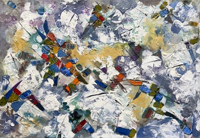 Andrew 26x32.5 Original Abstract Painting