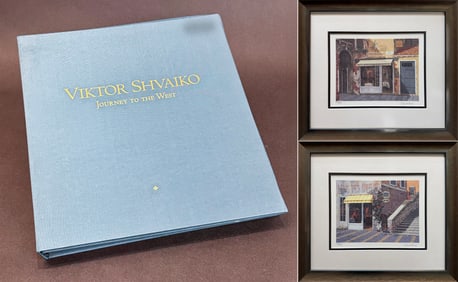 Viktor Shvaiko Journey to the West Limited Edition Deluxe Book with Two Framed Lithographs