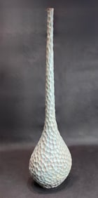 Global Views 34 inch Retired Chiseled Bird Egg Vase