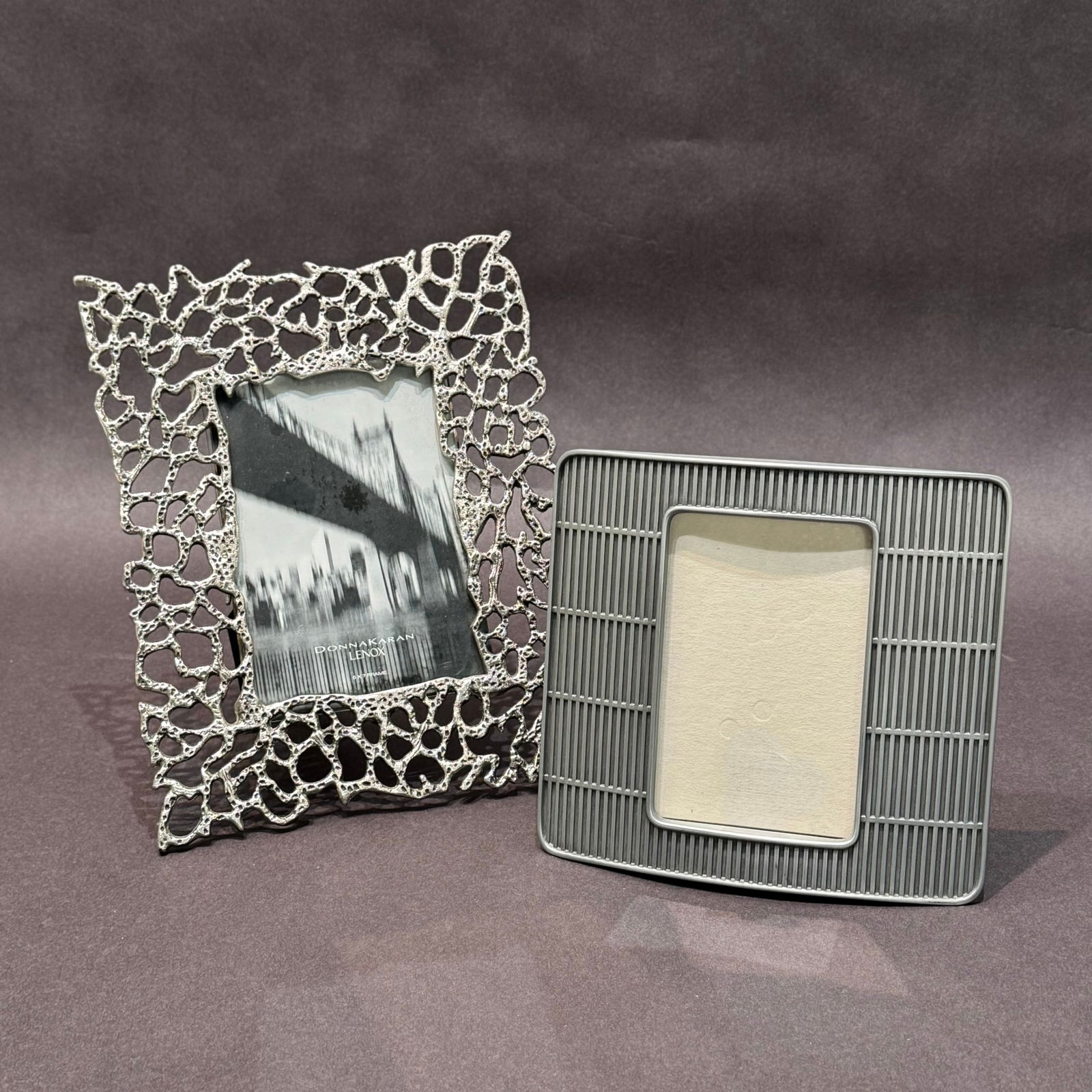 Contemporary Metal Tabletop Frames - Set of 2  (1 of 7)