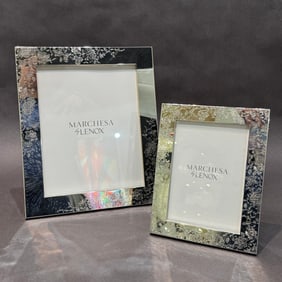 Set of 2 Marchesa French Lace by Lenox Tabletop Frames