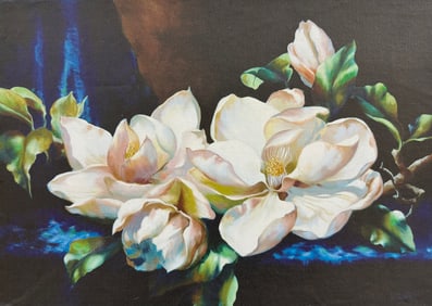 Elizabeth Horning 17 x 12 Floral Print on canvas