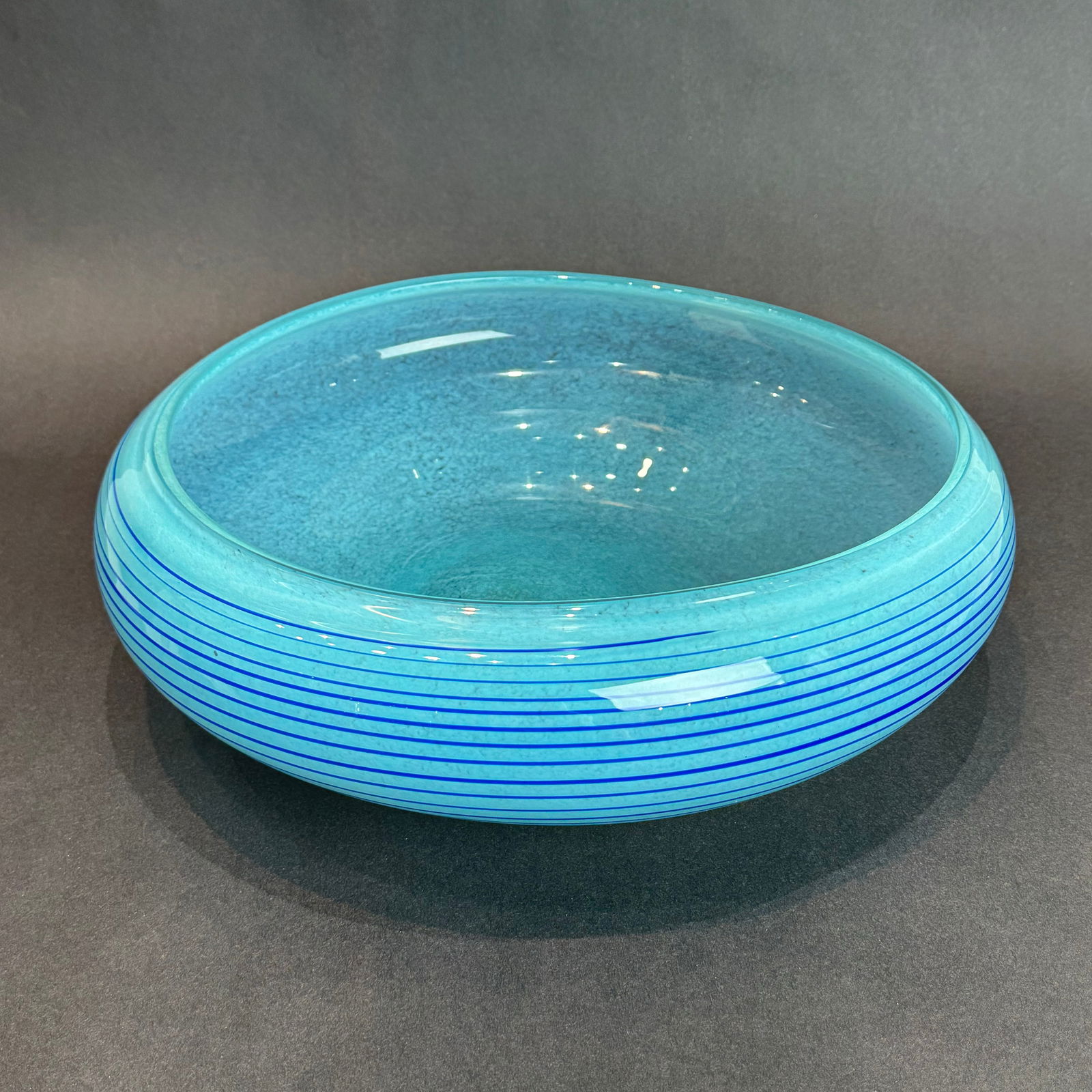 14 inch Cyan Design Glass Ocean Bowl (1 of 5)