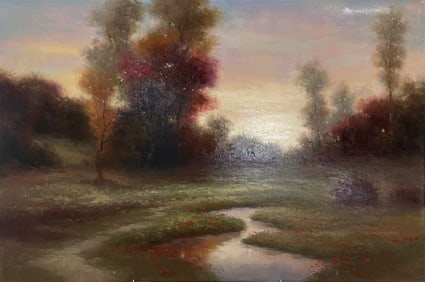 Adam S. 24x36 Landscape Painting