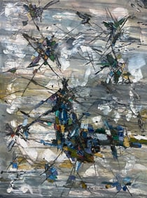 Andrew 48x36 Original Abstract Painting
