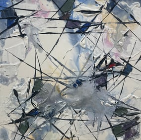 Andrew 16x16 Original Abstract Painting