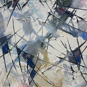 Andrew 16x16 Original Abstract Painting
