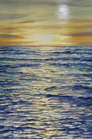 Andrii Afanasiev 36x24 Original Seascape Painting
