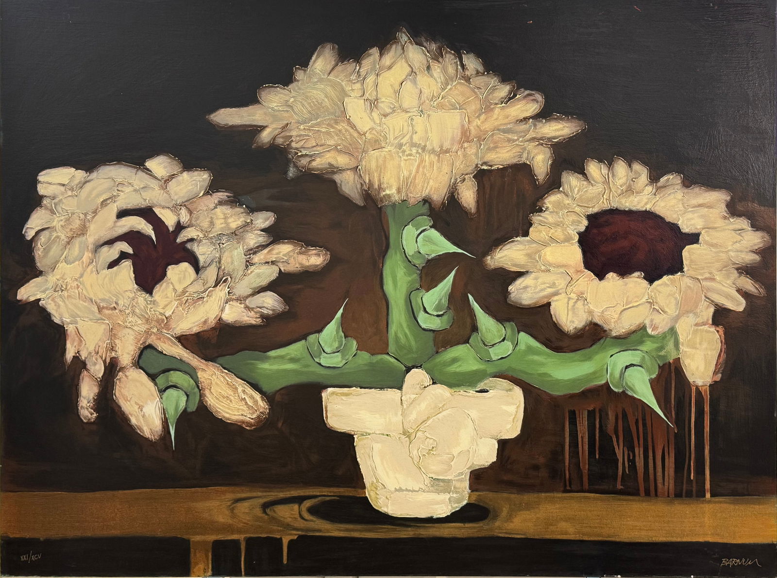 Brenda Barnum 30x40 Floral Limited Edition - Two Piece Lot (1 of 14)