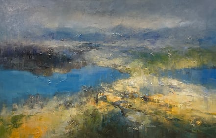 David Ma 46x72 Original Landscape Painting