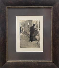 Edgar Degas 15x13 LE Framed Figurative Etching
