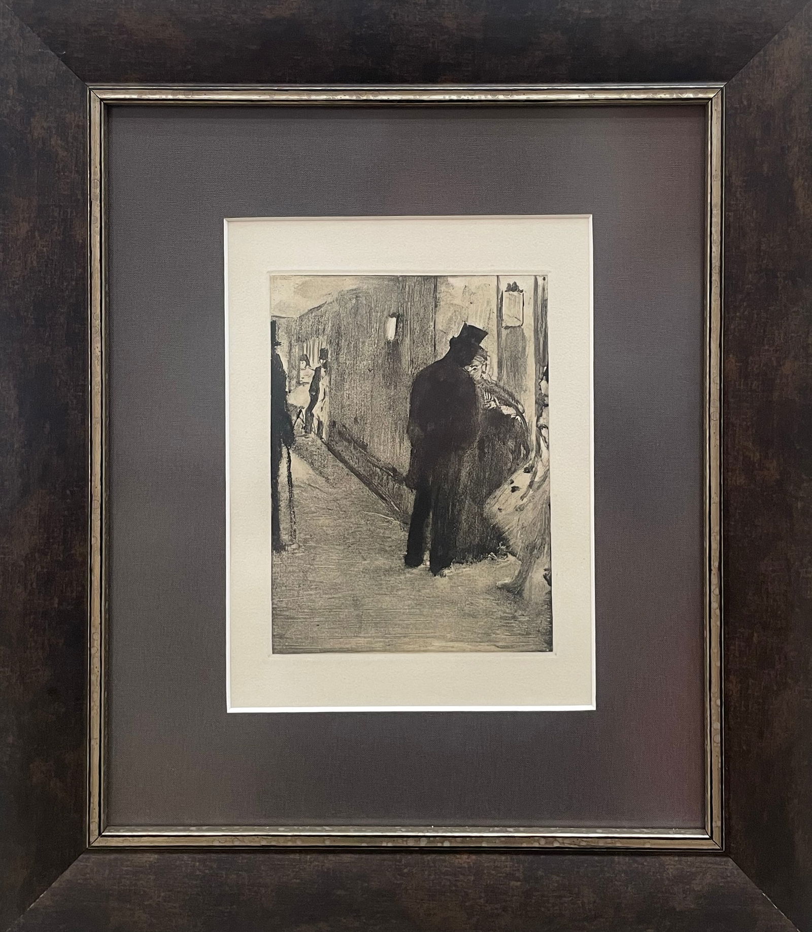 Edgar Degas 15x13 LE Framed Figurative Etching (1 of 5)