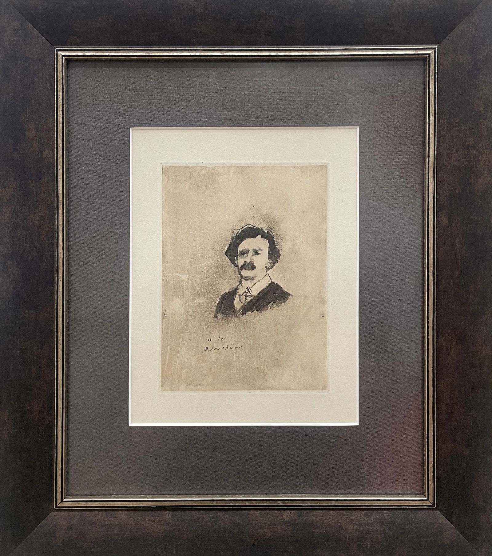 Edgar Degas 15x13 LE Framed Figurative Etching (1 of 5)