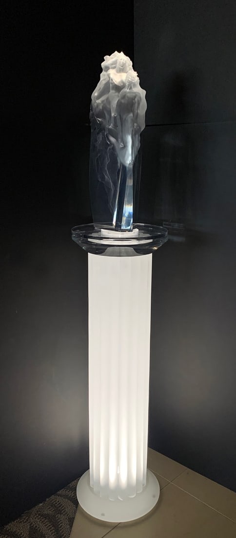 Frederick Hart 68" H Signed LE Sculpture with Pedestal (1 of 12)