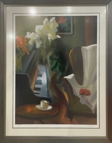 Gholam Yunessi 42x35 LE Framed Music Room Giclee