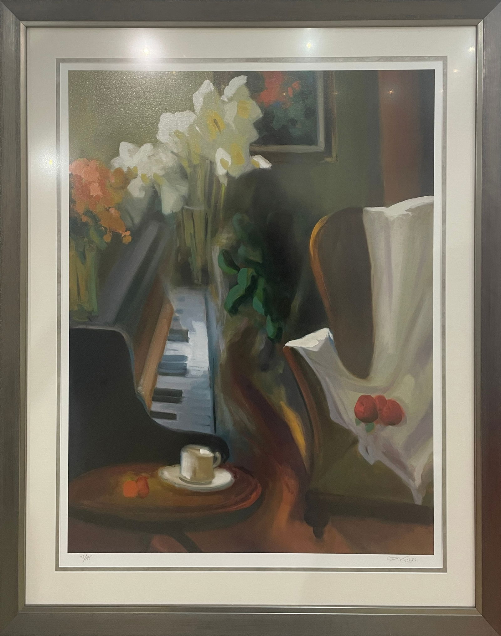 Gholam Yunessi 42x35 LE Framed Music Room Giclee (1 of 7)