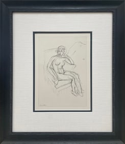 Henri Matisse 19.25x16 Original Framed Figurative Lithograph