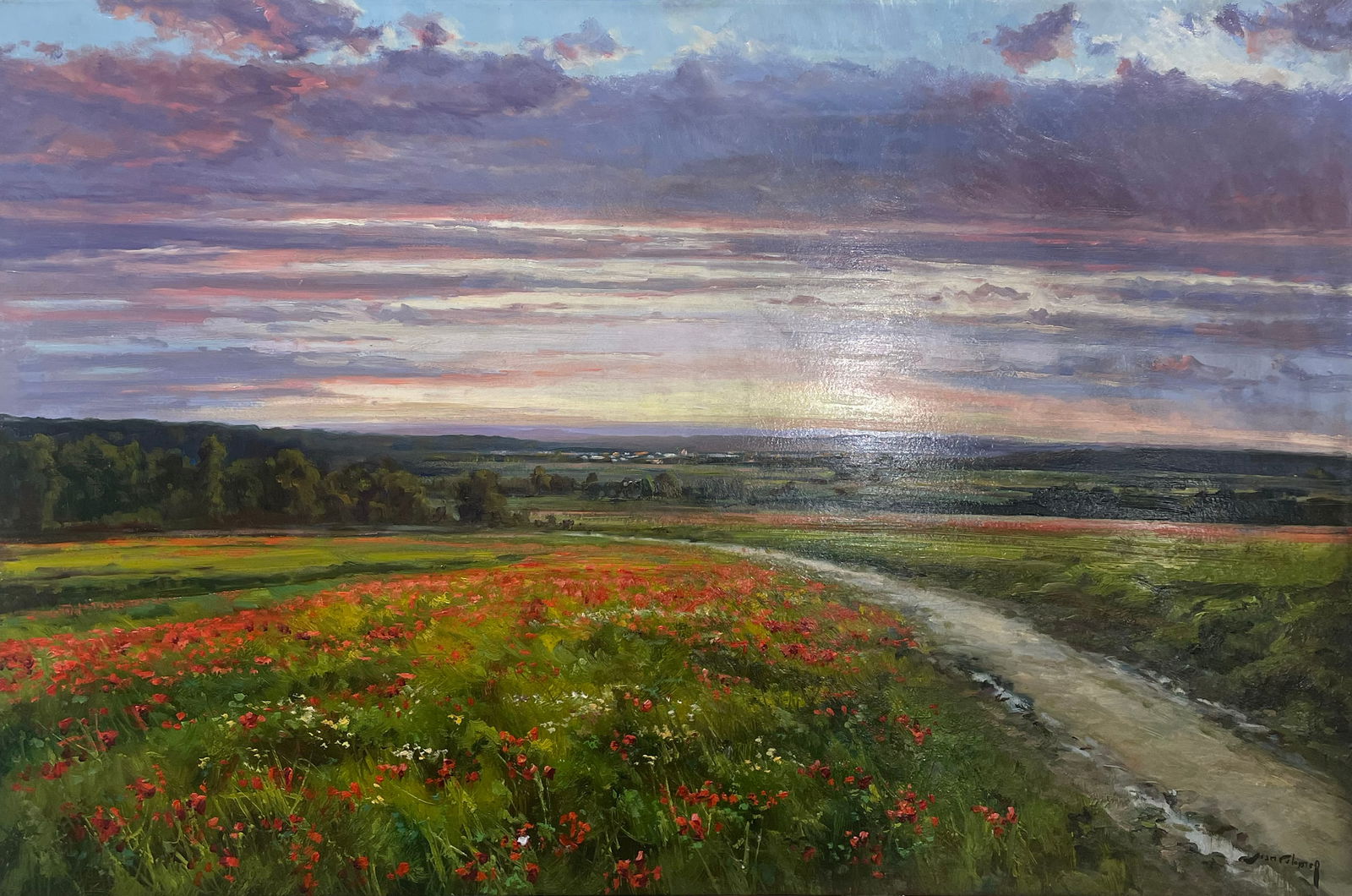 Joan Colomer 24x36 Original Landscape Painting (1 of 7)