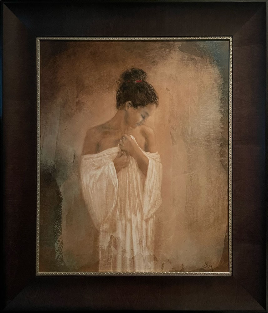 Josep Domenech 35x31 Framed Original Signed Painting (1 of 6)