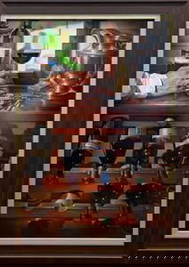 Keith Goodson 55.5x37.25 Large Framed Original Painting