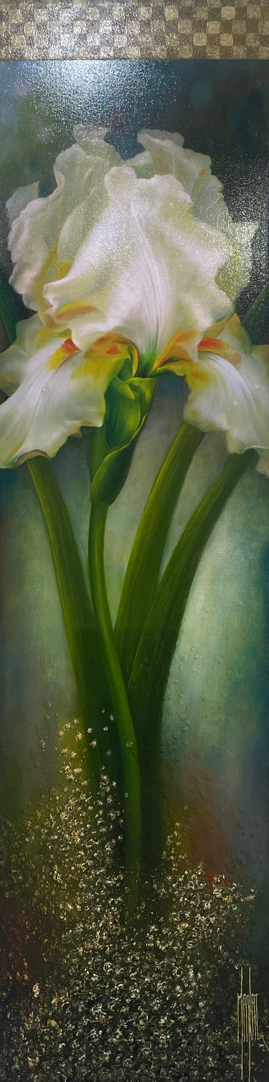 Manaz 48x12 LE Floral Giclee (1 of 4)